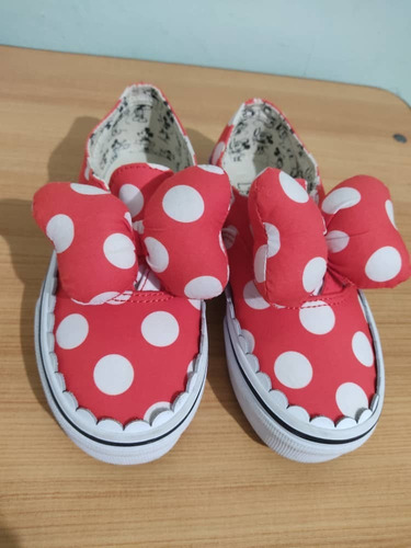 Zapatos Vans Niña Disney Minnie's Bow/true White