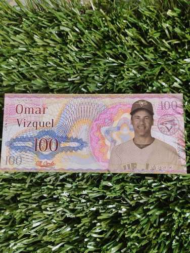 Billete Omar Vizquel 