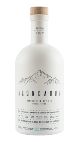 Gin Aconcagua Blanco Cardamomo Botella 750ml