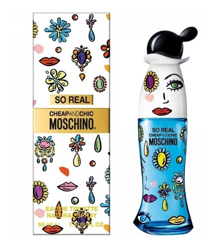 Perfume Moschino Cheap And Chic So Real 50 Ml - Selo Adipec