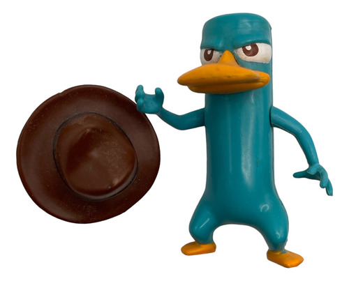 Perry El Ornitorrinco Figura 8cms Original Disney Jakks 2010 (Usado)