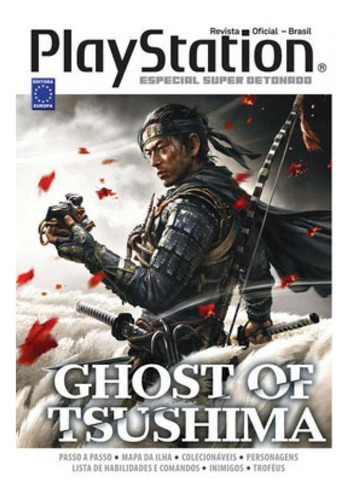 Especial Super Detonado Playstation - Ghost Of Tsushima, De A Europa. Editora Europa, Capa Mole Em Português