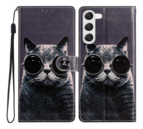 Funda De Piel Para Teléfono Móvil Samsung