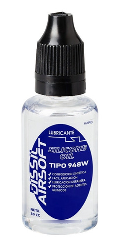 Lubricante Silicon P/ Arma Réplica Dissil Airsoft 948w 30ml