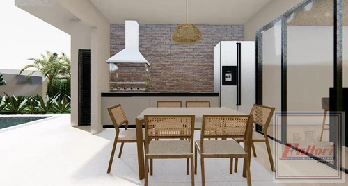 Imagem 3 de 6 de Casa Em Condomínio Para Venda Em Itatiba, Condomínio Ville De France, 3 Suítes, 2 Banheiros, 4 Vagas - Ca0153_2-1231435