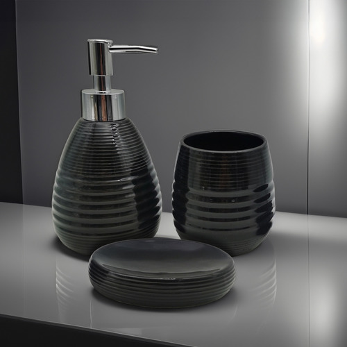 Kit Lavabo Banheiro Conjunto Com 3 Peças Cerâmica Completo