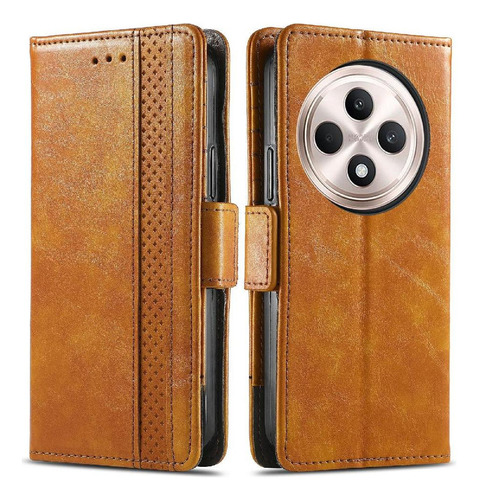 Funda Para Oppo Reno 12f Cartera Empalme Negocios Multicolor