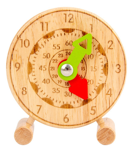 Número De Reloj De Madera Para Enseñar Juguetes