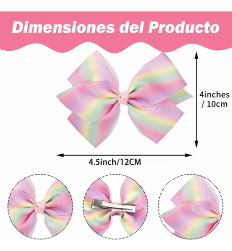 B- 30 Lazos Para El Pelo Para Niñas,clips,navidad Regalo