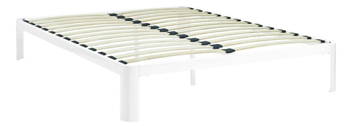 Moderno Acero Soporte Para Liston Madera Color Blanco