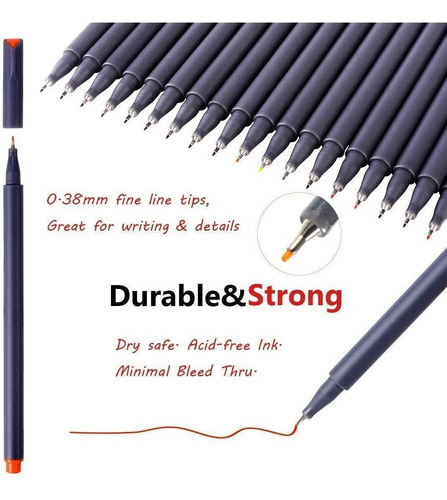 Ibayam Journal Planner Pens Colored Pens Fine Point Marke...