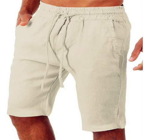 Pantalones Q Para Hombre, A La Moda De Verano, Con Cordón, E