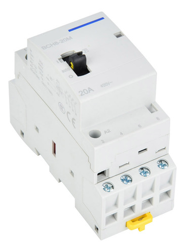 Contactor Modular De 24 V Bch8-20m, Riel Din Ac 20a 4p Para