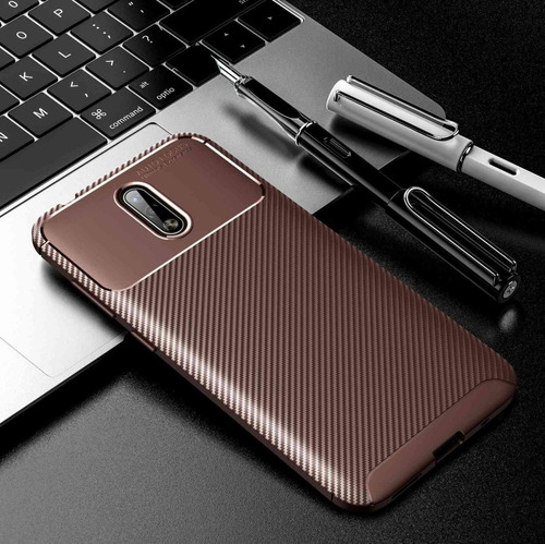 Funda Tpu Antigolpe Autofocus Para Nokia 2.3 Bordó