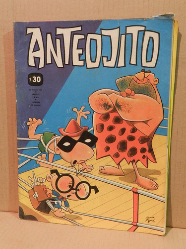 Anteojito / Nº 55/ Año 1965 / Tapa Anteojito En El Ring