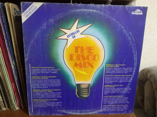 Estrellas En The Disco Mix Compilado Vinilo Lp Sin Girar