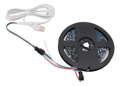 Tira De Luces Led Rgb, Tira De Led Rgb De 5 V, Usb, Con Cont