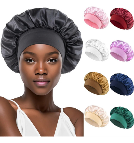 Gorro De Satén For Mujer, Gorro For Dormir, Gorro For