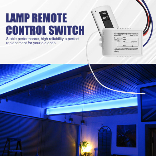 Canal Con Transmisor Digital 220v/off 1 Wirele