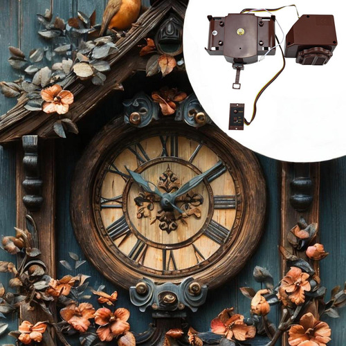 Cuckoo Reloj Movimiento Mecanismo 13.5cmx4.7cmx9.1cm