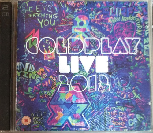 Coldplay Live 2012 Cd + Dvd Imperdible! Colegiales.- 