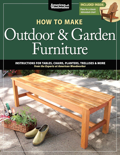 Libro: Cómo Hacer Muebles De Exterior Y Jardín: Instruccione