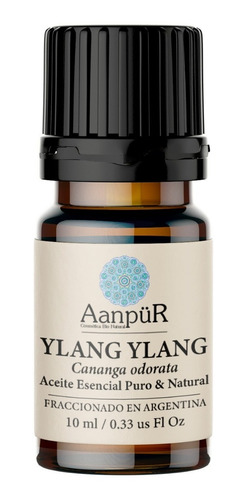 Aceite Esencial Ylang Ylang 100% Puro - Aanpür  10 Ml