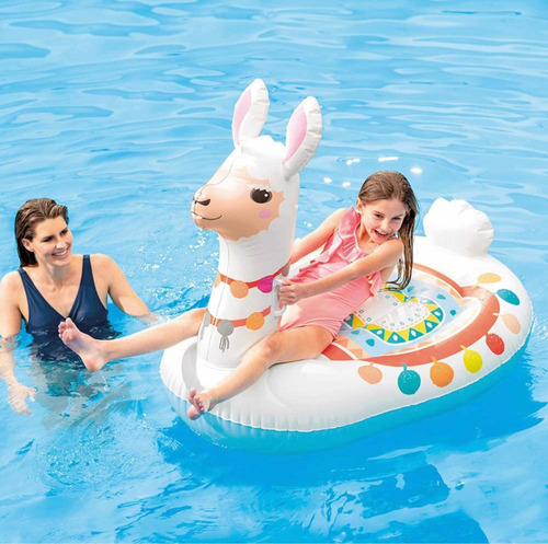 Flotador Llama Inflable Intex Mod 57564 Ideal Para Alberca