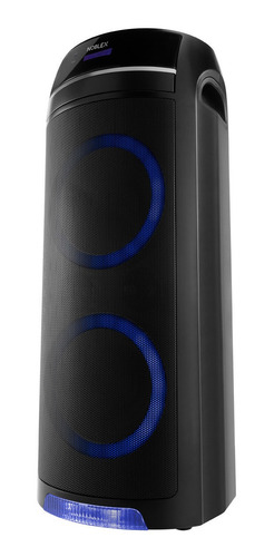 Imagen 2 de 2 de Parlante Noblex MNT390 portátil con bluetooth negro 220V