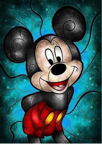 Pintura Diamante Diamond Painting Kit Mickey Mouse