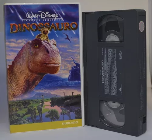 Vhs Desenho Dinossauro Disney Dublado Original