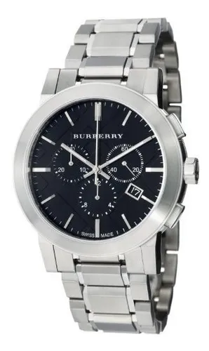 Reloj De Pulsera De Acero Inoxidable Burberry Bu9351 Grande