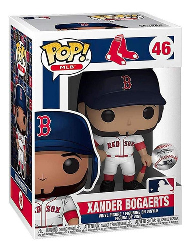 Liga deportiva de béisbol Funko Pop MLB - Xander Bogaerts 46