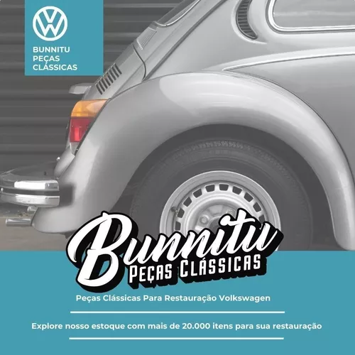 Jogo De Friso Fusca Antigo De Aluminio - MM Distribuidora automotiva