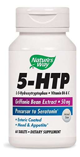 Natures Way Amino 5-htp, 50 Miligramos, 60 Tabletas