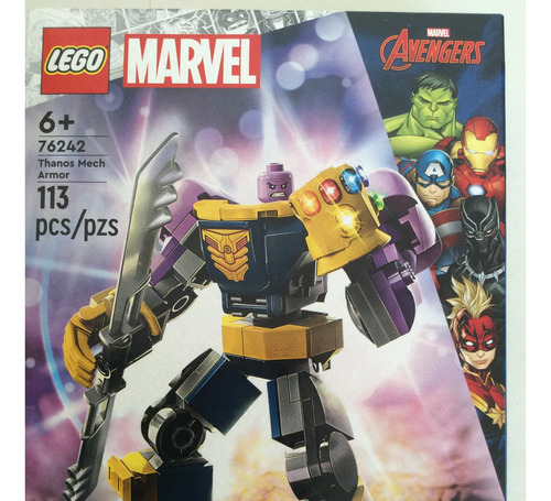 Lego 76242 Armadura De Thanos Cantidad De Piezas 113