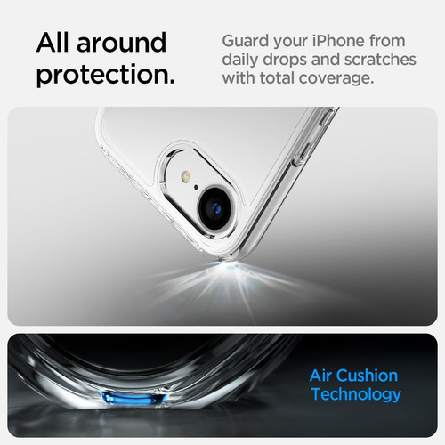 Capa Case 100% Original Spigen Ultra Hybrid Para iPhone 16e