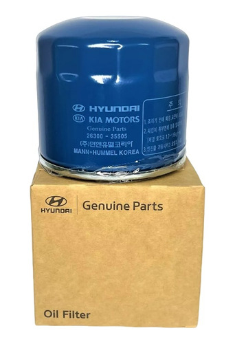 Filtro De Aceite Hyundai Original Tucson Bencina 2007 2021