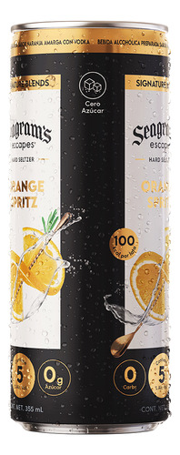 Seagram's Escapes Orange Spritz 24 Pack 355ml 5° Alcohol