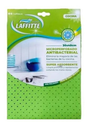 Rejilla Paño Microperforado Hogar Antibacterial Laffitte