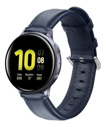 Correa De Cuero Para Smart Watch Samsung Active