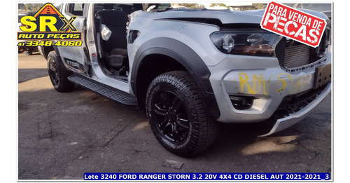 Sucata Ford Ranger Storn 3.2 20v 4x4 Cd Diesel Aut 2021