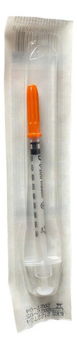 Jeringa Desechable Para Insulina 0.5 Ml 31gx 6mm Con Aguja  0 Ml