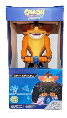 Crash Bandicoot Soporte Para Control/celular Cable Guys