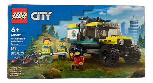 Lego City +6 Años 162 Piezas Ambulancia