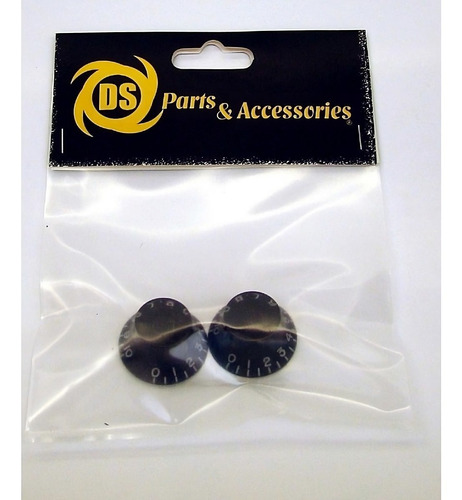 Set De Perillas Bell Knobs Negras Ds Parts