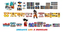 Comprar Kit Imprimible Dragon Ball Promo Candy Bar Invitaciones