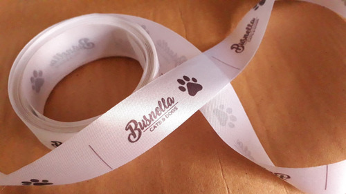 Etiquetas De Raso Para Ropa Con Logo Marca 1,5x7cm
