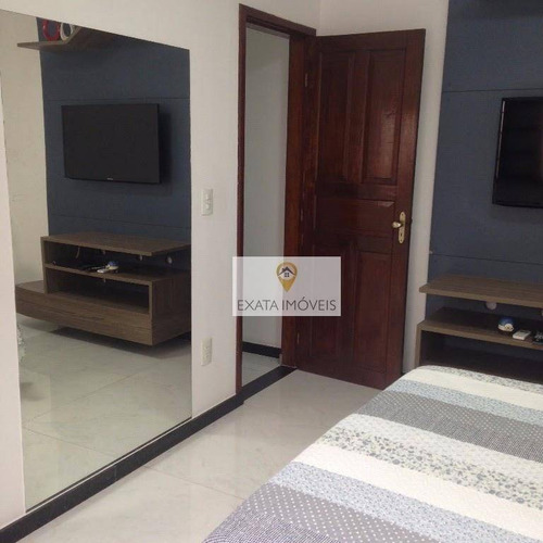 Imagem 16 de 23 de Casa Linear (em Terreno Inteiro) Com Piscina, Ouro Verde, Rio Das Ostras. - Ca0666
