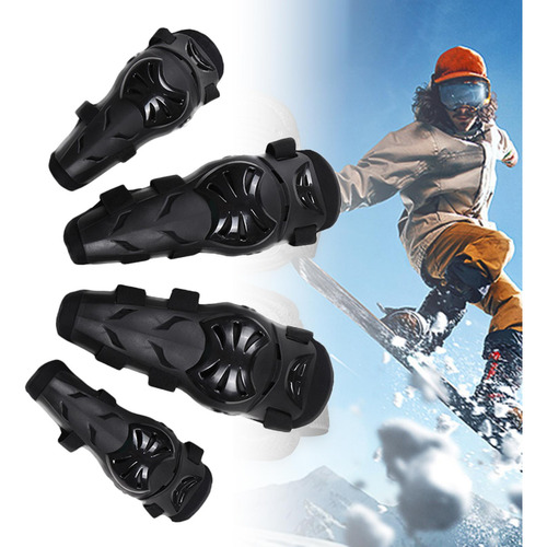 4 Uds. Rodilleras Para Motocicleta, Espinilleras Para